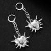 Vintage Gothic Geometric Heart Thorns Pendant Earrings for Women Men Party Prom Gifts  Jewelry Street Punk Accessories