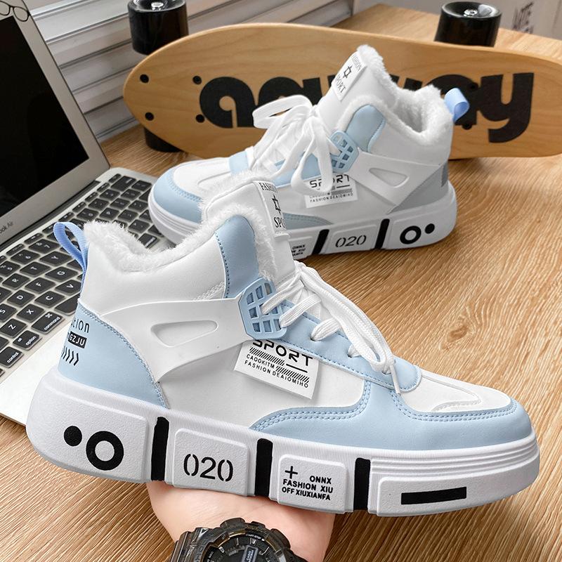 Heren Laarzen Winter Pantoffels Warme Herenschoenen Waterdicht Antislip Pluche Sneakers Mannelijk Tenis Schoenen Laarzen Heren Sneakers Winter