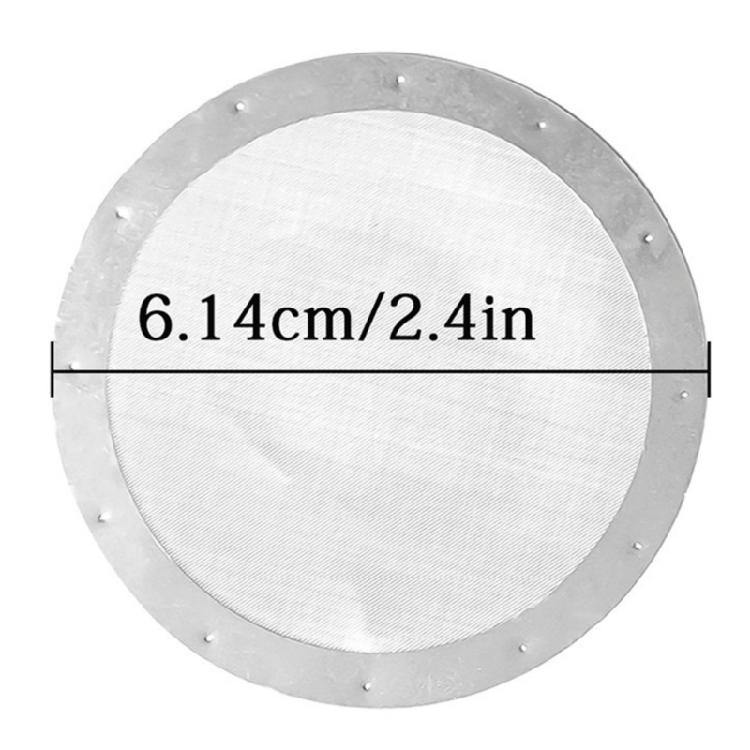 2 Stück Professionelle Kaffeefilter 61 mm Edelstahl Kaffeemaschinenwerkzeug Spülmaschinenfeste Zubehörteile