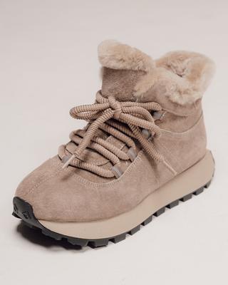 Winter Boots Lifexpert 80402 36 Visone Suede Wool