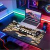 Custom Name Personalized Anime Pattern Mousepad, Laptop PC Desk Mat, Decorative Desk Mat for Home Keyboard Pad Gift