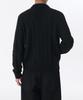 Musinsa Standard Aran Cable Collared Knit Zip-Up [Black]
