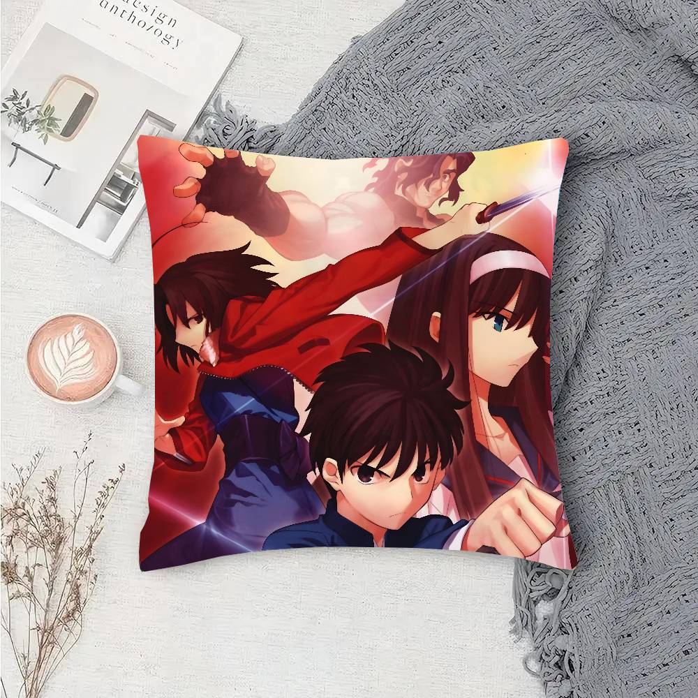 Animation The Garden Of Sinners Pillow Case Fashion Square Pillowcase Bedroom Sofa Room Ins Decoration Leisure