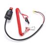 12V Outboard Boat Motor Emergency Kill Stop Switch W/ Safety Tether Lanyard Cord