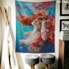 Underwater Serenity Dreamy Portrait Tapestry Fashion Print Wallmounted Christmas Gift Background Cloth Atmospheric Background Cloth