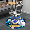 1pc Sonic Adventure Office Round Area Rug,  Under Office Chairs Bedroom Living Room Home Decor a0926001