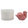 Swan Candle Mold 3D Beautiful Swan Silicone Mould for DIY Craft Home Decorations