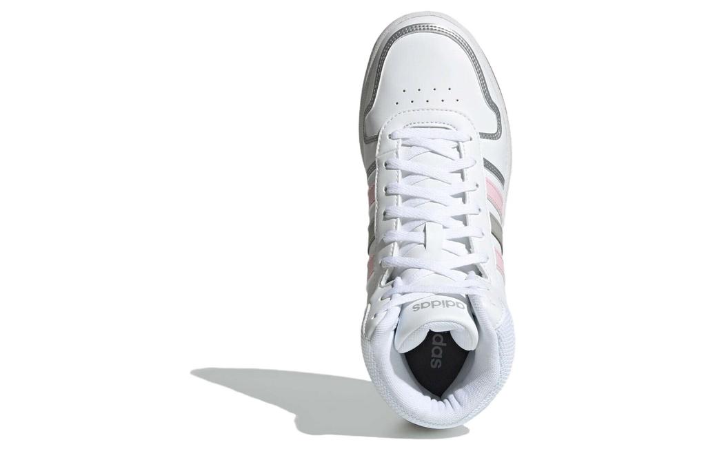 Adidas Hoops 2.0 Mid 'White Pink Grey' Women's FY6020