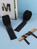 Black Pure Cotton Lace Trim for Clothing and Curtains
