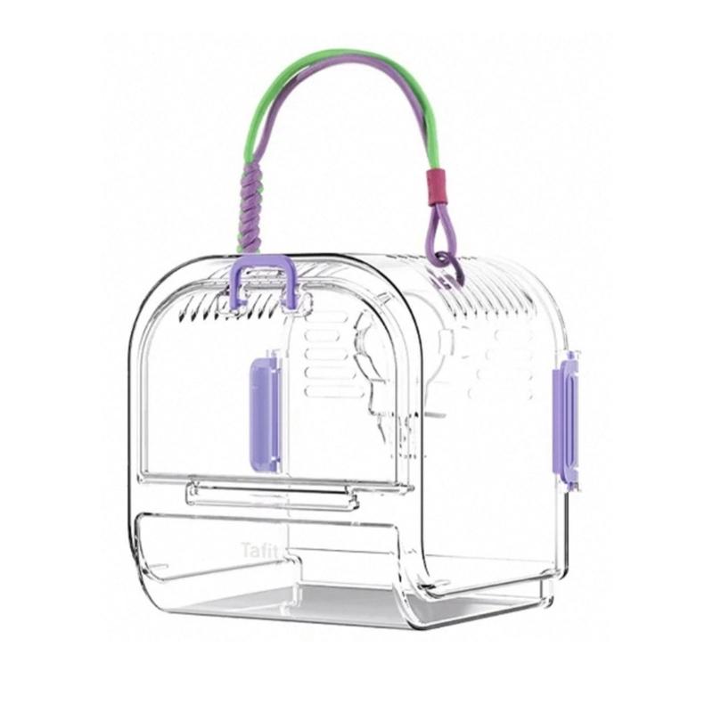 Outdoor Cats Backpacks Public Transport Pet Bag Large Detachable Cats Carriers for Transporting Parakeets and Finches