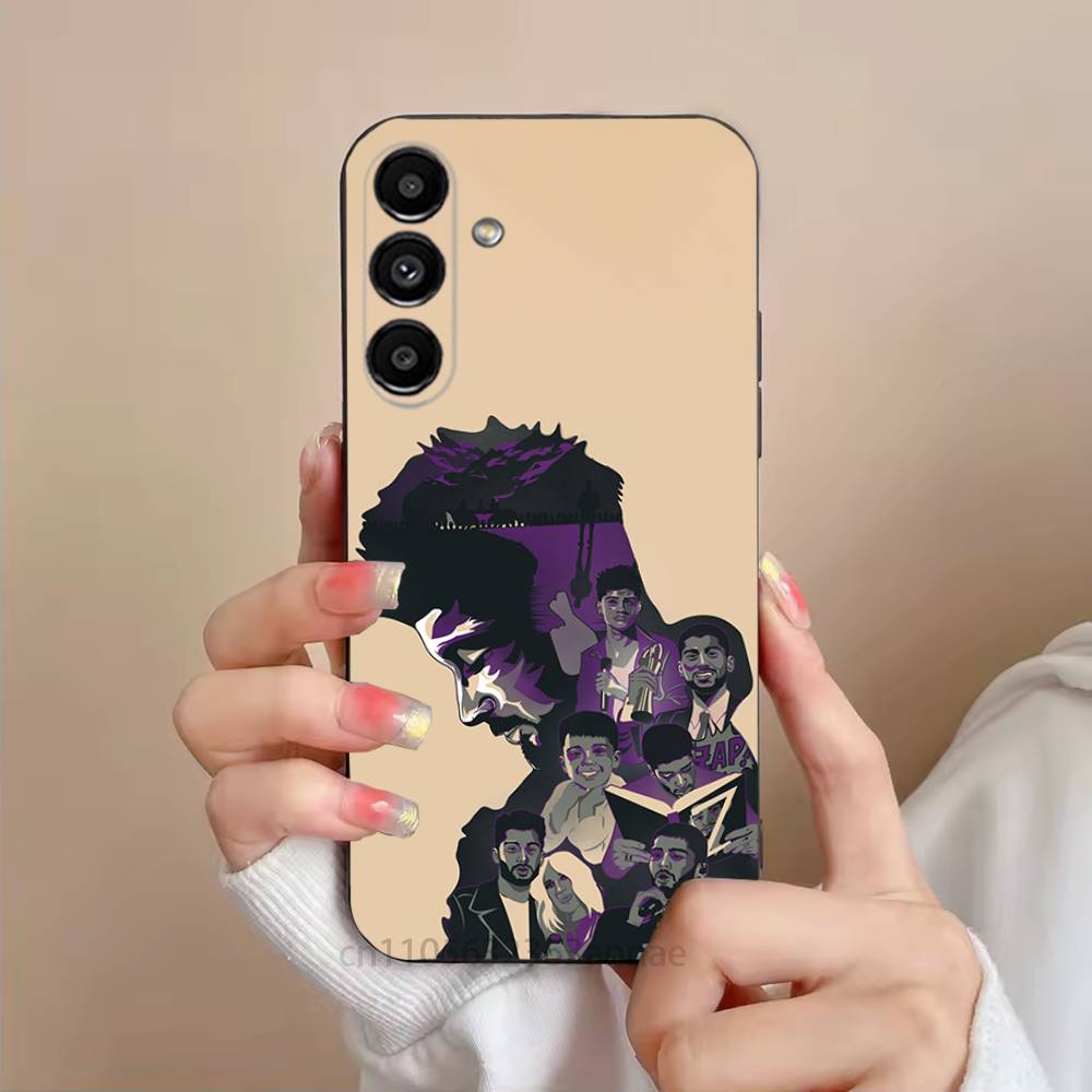 Sideways DJ Malik Phone Case For Samsung S25,24,23,22,21,S20,Ultra,Plus,FE Black Soft Cover