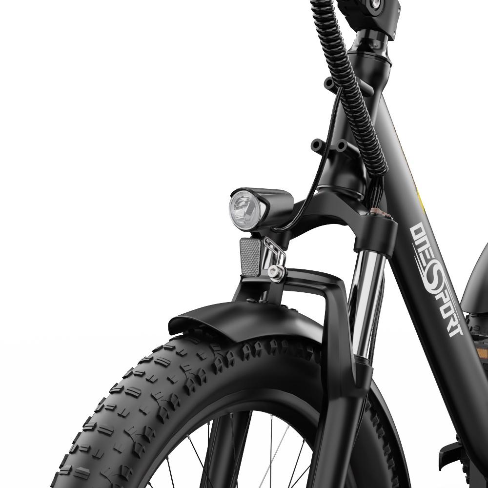ONESPORT OT30 Pro Adult Electric Tricycle 500W 48V18AH Electric Cargo Tricycle 20 Inch All-Terrain Tires E-Tricycle City E-Cargo Tricycle