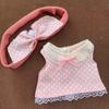 20cm Cotton Doll Clothes: Cute Princess Lolita College-Style Lace Dress