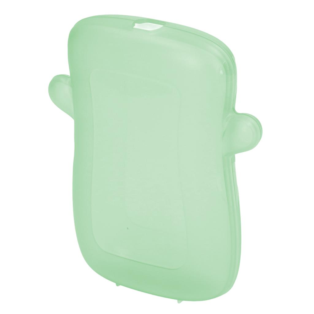Squeeze Proof Flipping Box Portable Transparent Squeeze Proof Puree Pouch for Food Juices Green