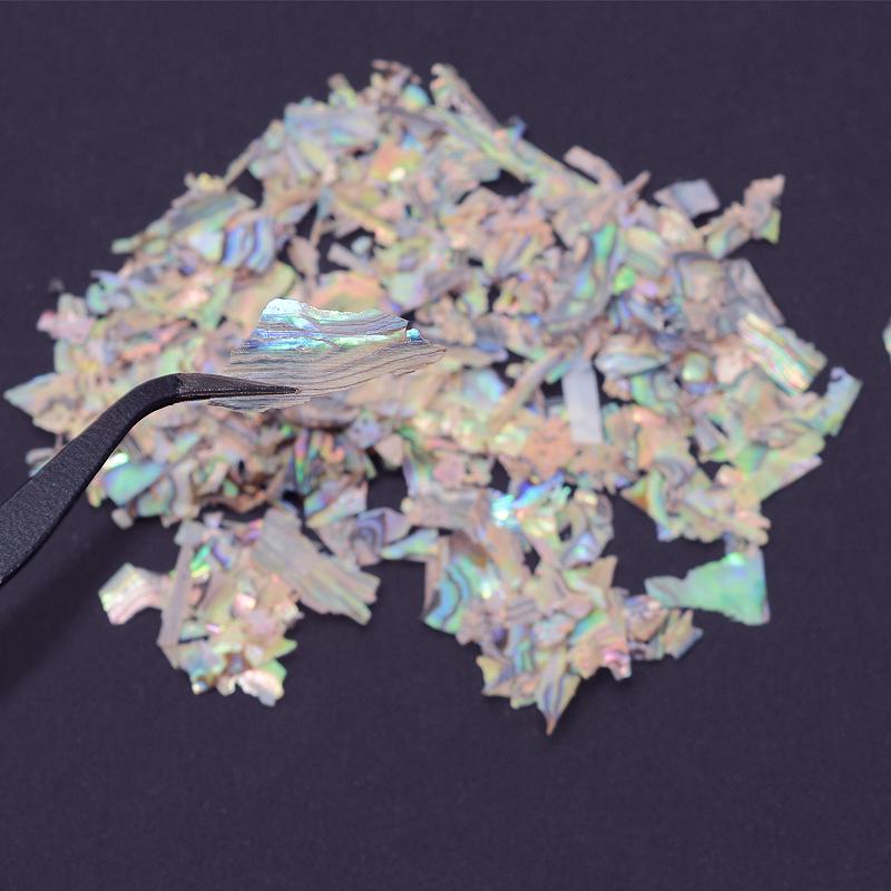 Nail Art Abalone Shell Irregular Fragment 3D Charm Decoration Slice DIY Beauty Nail Decals For UV Ge