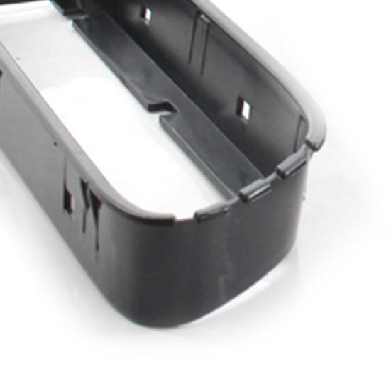 2Pcs Seite Fender Vent Grill Anti-korrosion Perfekte Spiel ABS Seite Fender Luftstrom