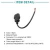 ACROPIX 6Pin to OBD2 16Pin Cable 30cm Universal 16Pin Extension Cable Cord Black