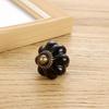 6Pcs Ceramic Cabinet Knob Wardrobe Pulls Pumpkin Shape Drawer Knob Furniture Decorative Handle Furniture Hardware