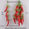 Farmhouse Hanging String Vegetables with Chili, Potato, Corn, Garlic & Peanut Model for Restaurant Courtyard Decor