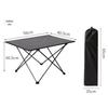 Outdoor Camping Aluminum Alloy Folding Roll-up Table