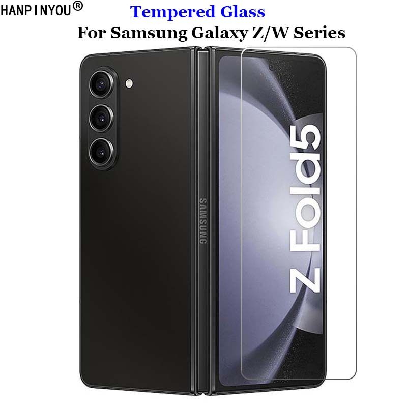 

Для Samsung Galaxy Z Fold 5 3 4 2 Fold5 Fold4 W22 W23 W21 5G Прозрачное закаленное стекло 9H 2.5D Защитная пленка для экрана Взрывозащищенная пленка Закаленная защита