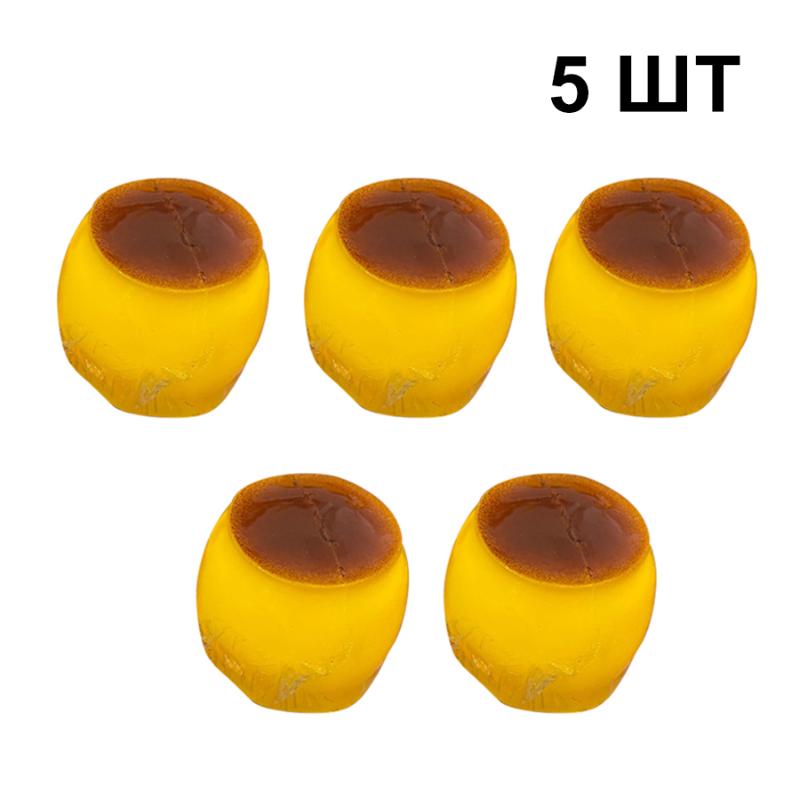 Crispy Caramel Pudding Extrusion Toy Asmr Sensory Decompression Manual Pressure Ball Anxiety Relief Gift Building Block Filling