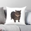 Oiia Oiia Spinning Cat Pillowcase Polyester Linen Velvet Pattern Zip Decorative Throw Pillow Case Room Cushion Cover x
