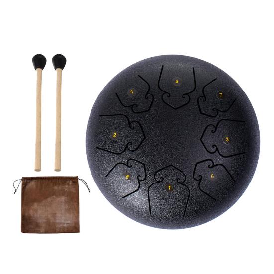 Steel Tongue Drum 45753 Inch 45878 Tone Rain Drum for Outside Garden Sound Healing Musical Instruments for Adults Mini