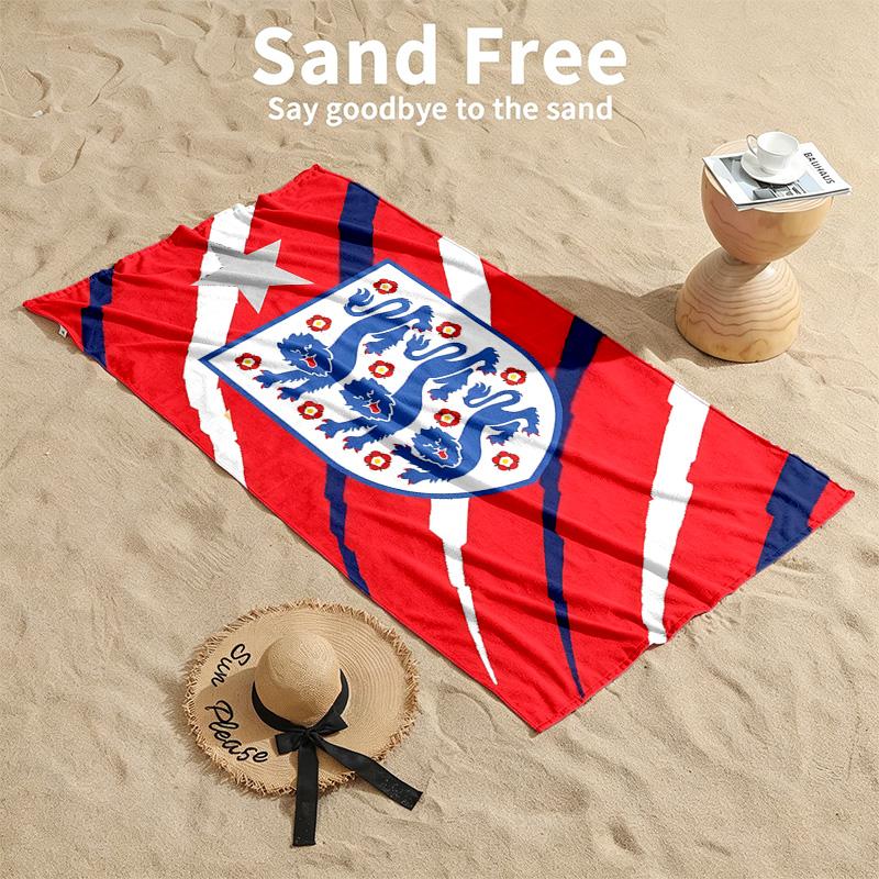 England national football team Beach towels also serve as bath towels summer essential a musthave for the outdoors the beach and the pool
