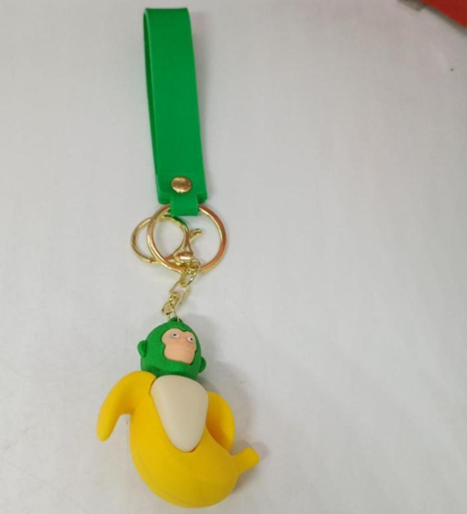 Брелок Chimpanzini Bananini Шимпанзини Бананини Итальянские брейнрот мемы фигурка игрушка для ключей, рюкзака, сумки 6 см