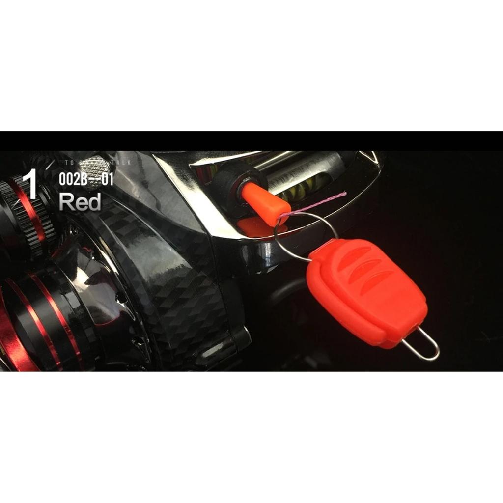 5/10/15pcs Updated Fishing Line Stopper Clip with silicone plug for Baitcasting Reel Spool Card Lines Device Tackle Accessories 260319