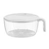 Odorless with Lid Multifunctional Freezer Safe Grain Rice Washing Bowl Kitchen Accessory Rice Washing Basin