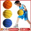 7.09 Inche Silent Basketball High-Resilience Indoor Training Ball No Noise Basketball Indoor Sports