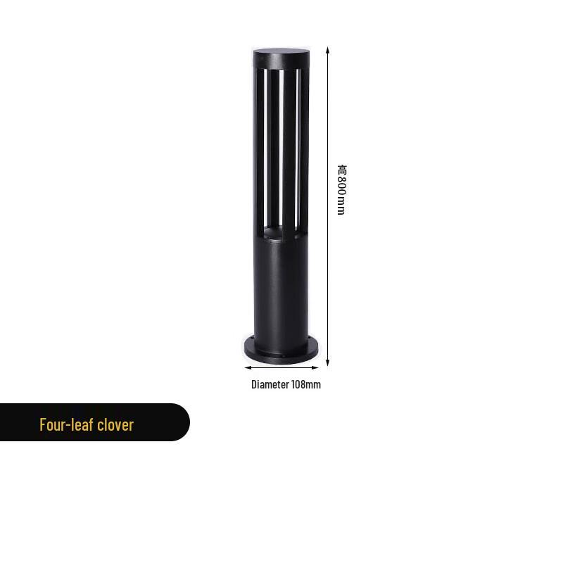 Wiederaufladbare Vierblättriges Kleeblatt LED Gartenleuchte