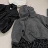 Children's Autumn Korean-Style Three-Piece Set: Handsome Leather Vest, Hooded Sweater, and Leopard Print Pants