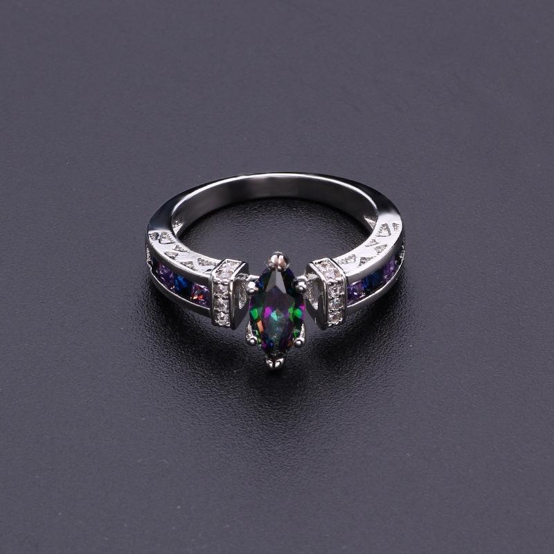 Women Torina Crystal Quartz Ionix Ring Ionix Therapy Quartz Crystal Ring For Weight Loss Lymph Drainage Magnetic Therapy Rings