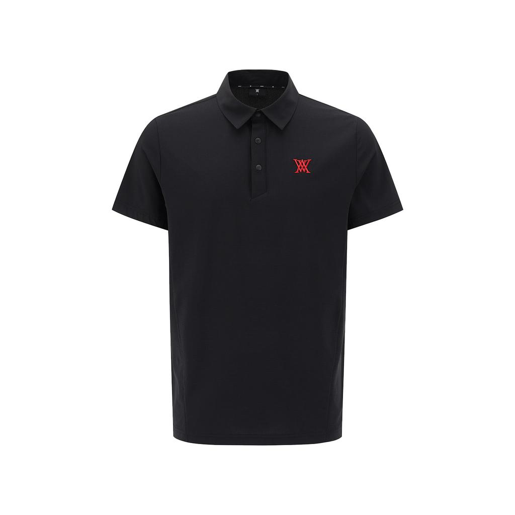 ANEW GOLF Men Air Dot Short T-Shirt_Bk