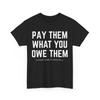 Pay Them What You Owe Them Shirt, Support Women's Sports Shirt
