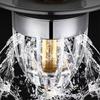 1pc Universal Rebound Drain Plug Filter Basin Pop-up Chrome Sink Filter with Hair Catcher Bathroom Sink Drain Stopper Easy Push