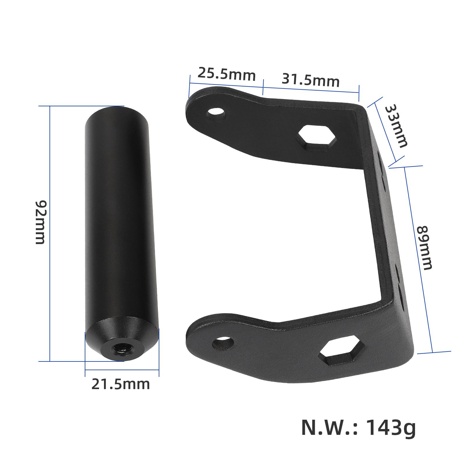 

Handle Bar Rr Bracket Handle Kit Aluminum Electric Scooter Modified Accessories