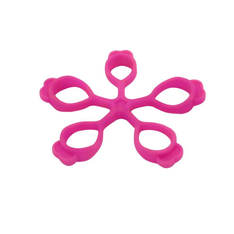 Flower Shape Silicone Resistance Band Hand Trainer