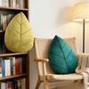 PP Cotton Filling Leaf Shaped Pillow Soft Plush Toy Household Throw Pillow  Bed Room