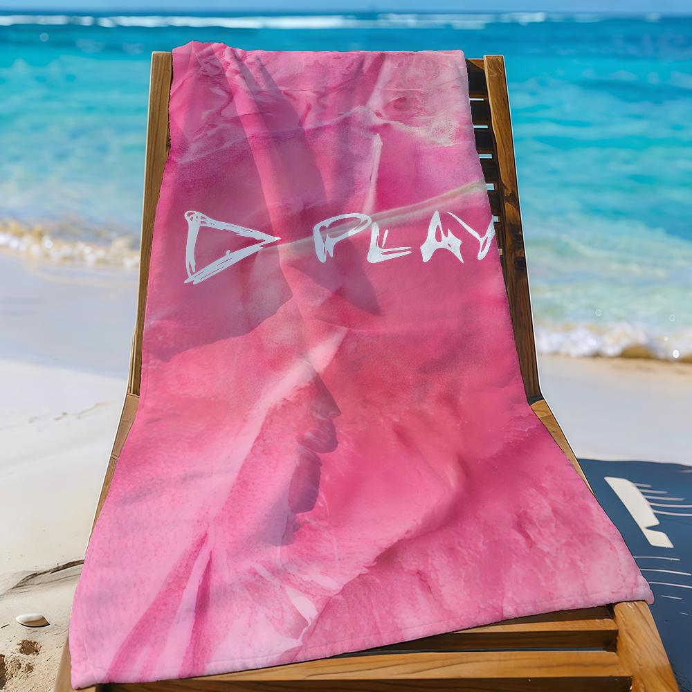 Singer E-Ed Sheeran Play Towel Sports Quick Dry Travel Camping Gear Sandproof Soft Light Large Beach Towel