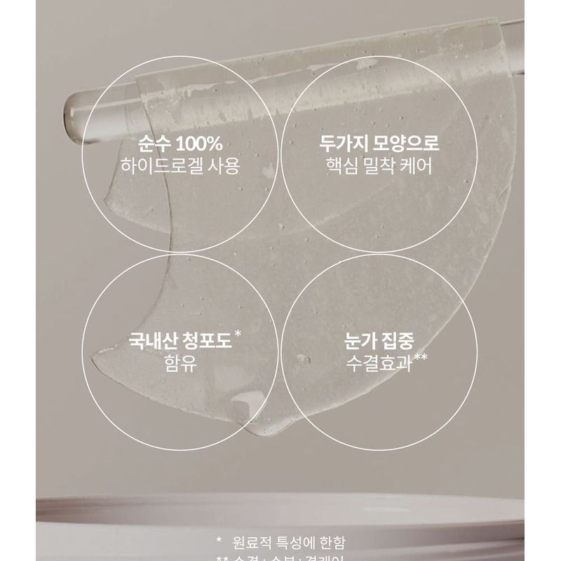 THANK YOU FARMER - Grape Aqua Hyaluron Biome Jelly Eye Patch