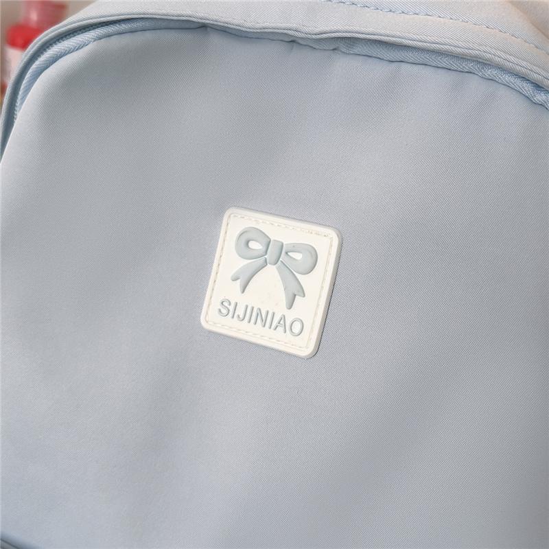 Damen Schleifenrucksack Schülerrucksack Leichtgewicht Pendler Reise Rucksack
