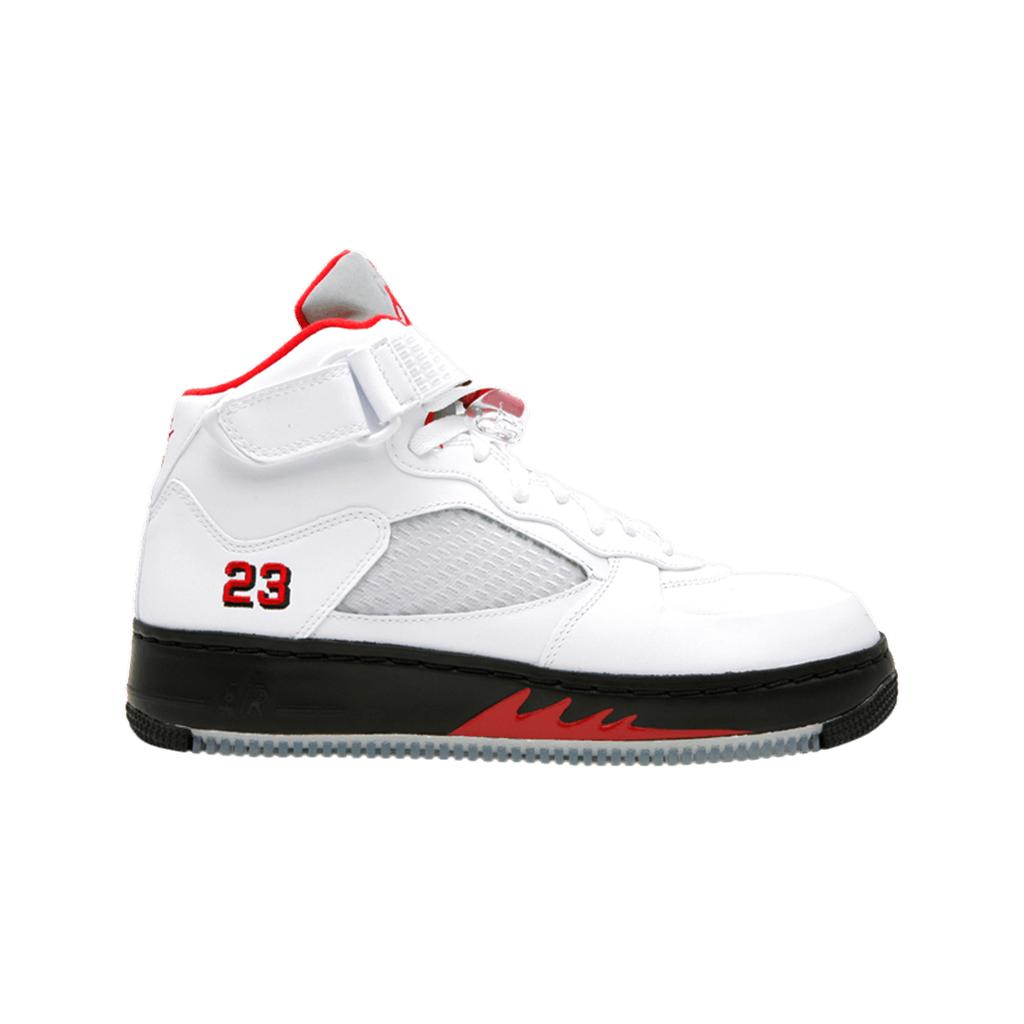 Jordan 5 Fusion Varsity White Red