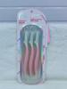 Pack of 3 Facial Eyebrow Razor - Smooth & Gentle (Pink)
