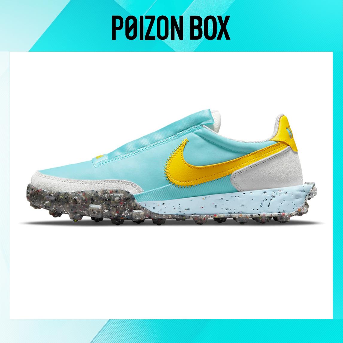 

кроссовки Nike Waffle Racer Crater Bleached Aqua (Women s) CT1983-400