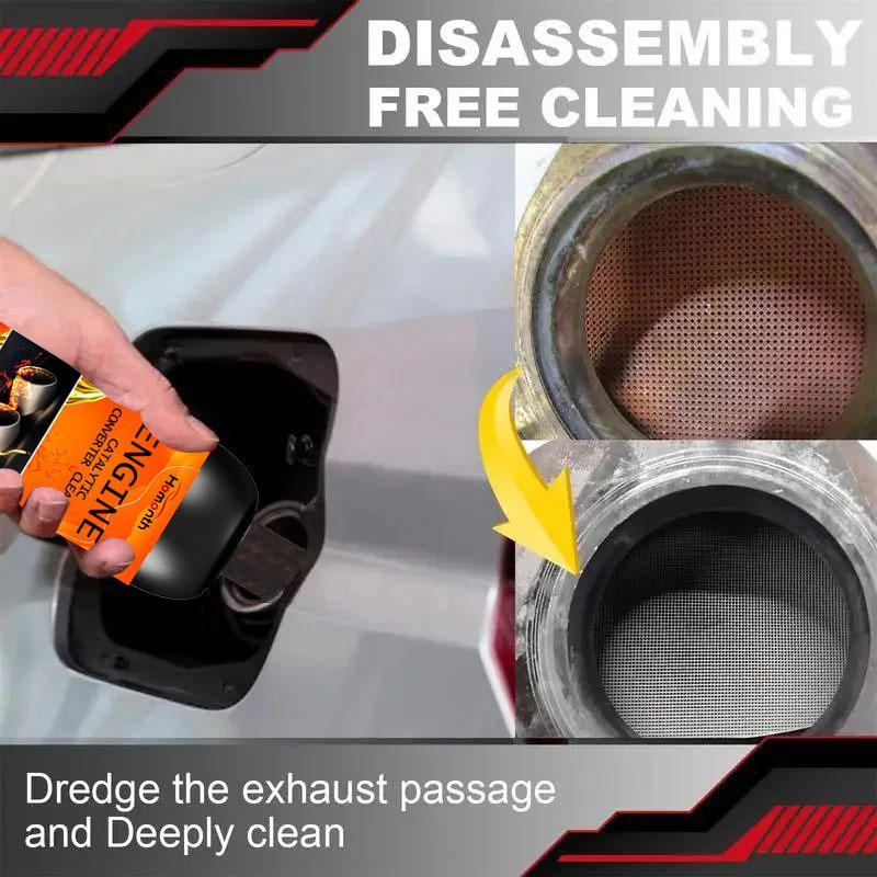 Catalytic Converter Cleaner Engine Boost Up Carbon Removal Reduce Fuels Consumption Engine Accelerators For Diesel Car