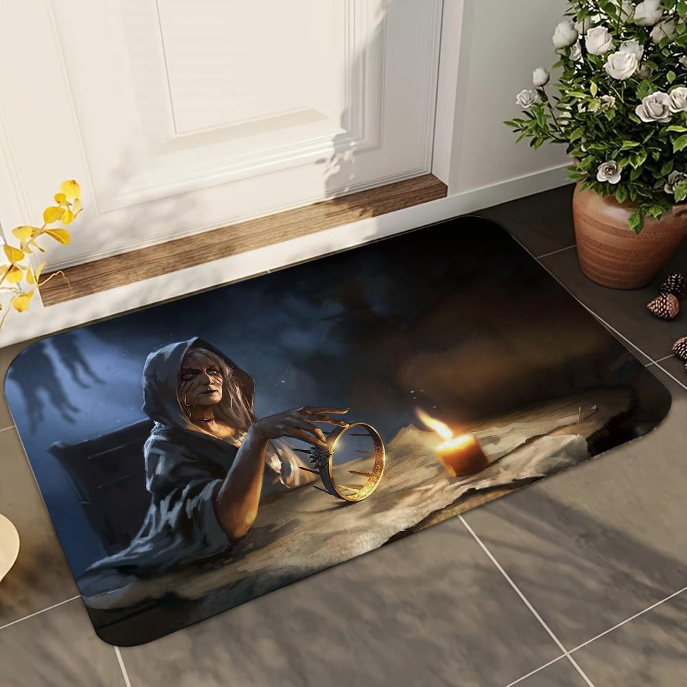 

1 шт. Кошка Мистическое Гадание Колдовство Абсорбирующие Коврики Противоскользящие Коврики Принадлежности для Домашнего Декора Ковры Домашние Кухонные Напольные Коврики 40x60cm